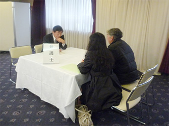 無料相談会（弁護士）風景