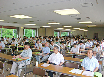 新潟県宅建協会の研修会参加者