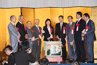 川口貢氏 旭日中綬章受章を祝う会